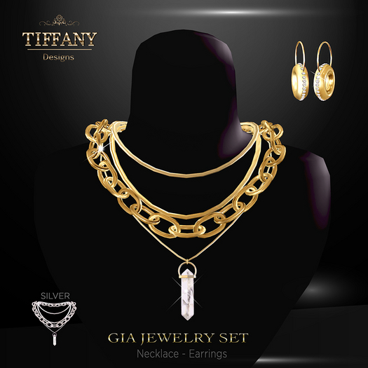 Second Life Marketplace TD Gia Jewelry Set